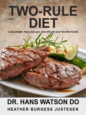 cover image of Two Rule Diet